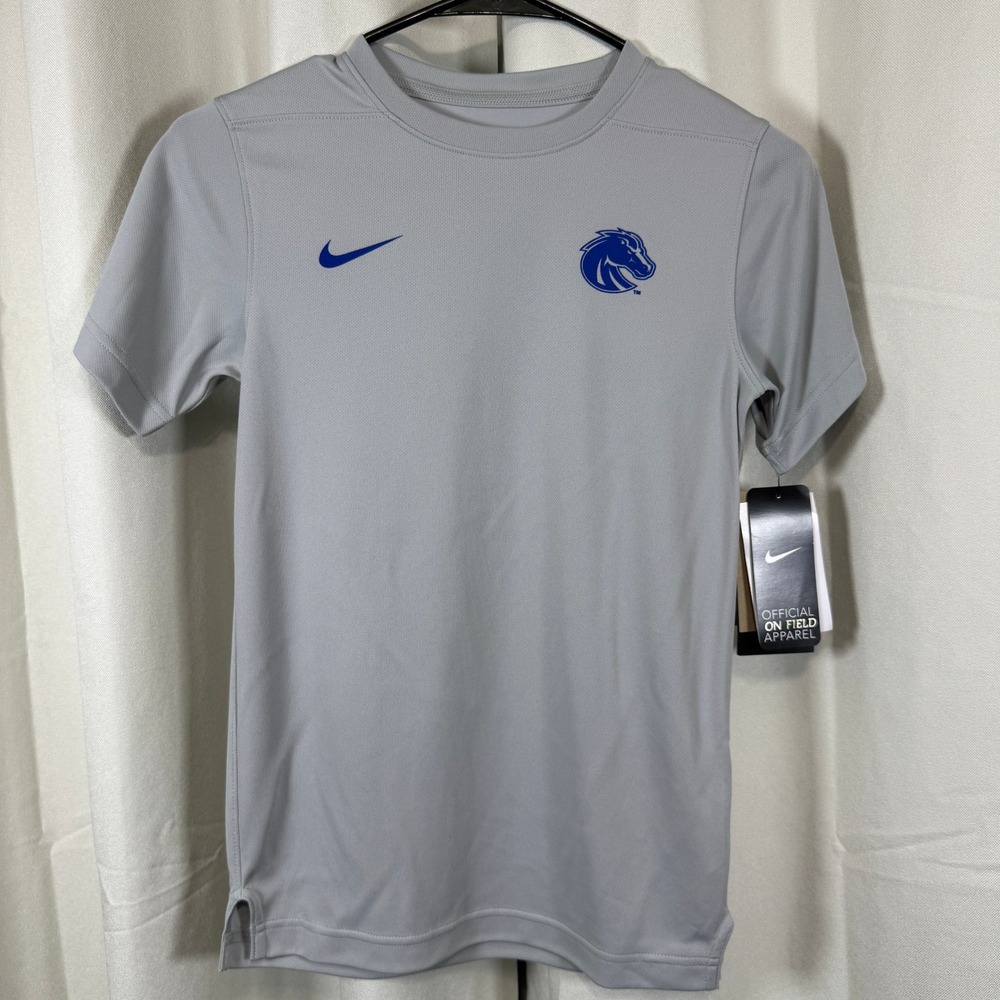 Boise State Broncos Nike Dri-Fit Short Sleeve Training YOUTH Medium